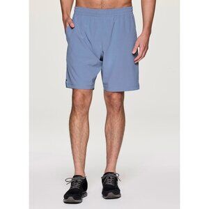 RBX Active Training Day Workout Shorts Light Blue Men's size LARGE